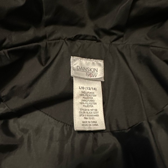 Danskin Black Hooded Women's Jacket - Picture 9 of 10